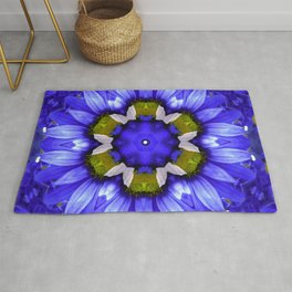 The Daisey Experiment in Abstract Rug