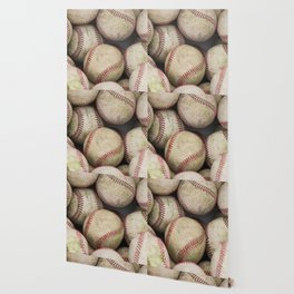 Baseballs Wallpaper For Any Decor Style Society6