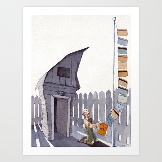 Debt - Print Version Art Print