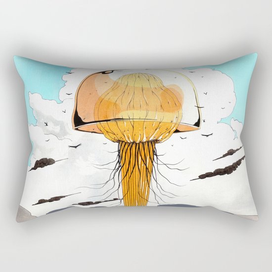 Méduse volante #4 Rectangular Pillow