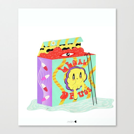 vitamina Canvas Print