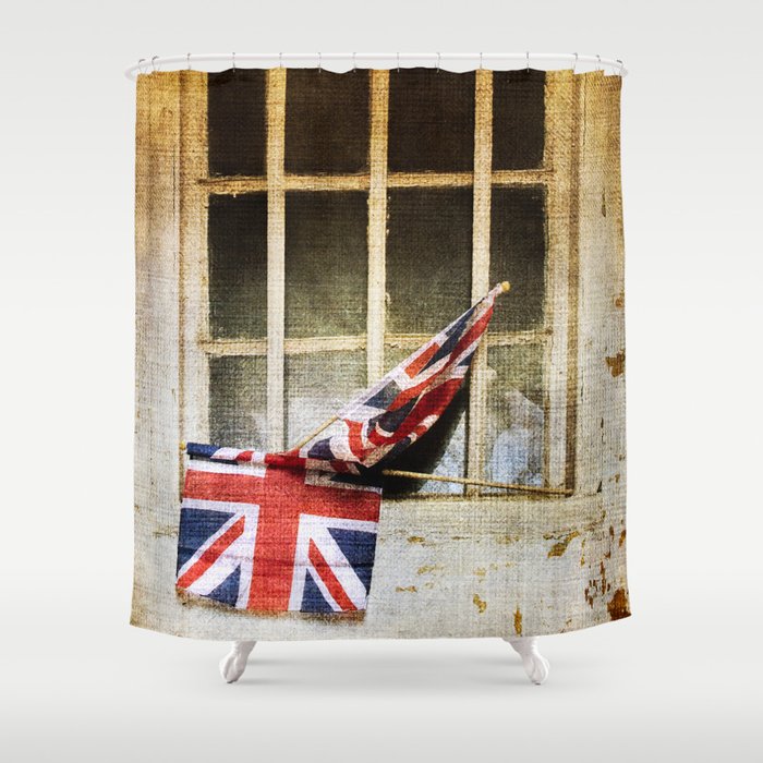 Union Jack Union Flag Shower Curtain By Rinadevine Society6