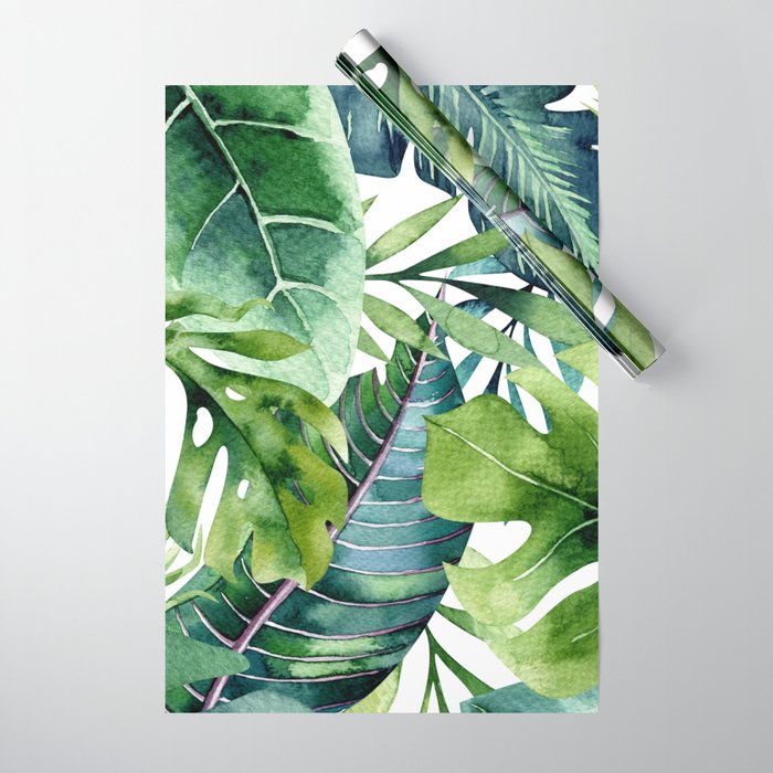jungle wrapping paper