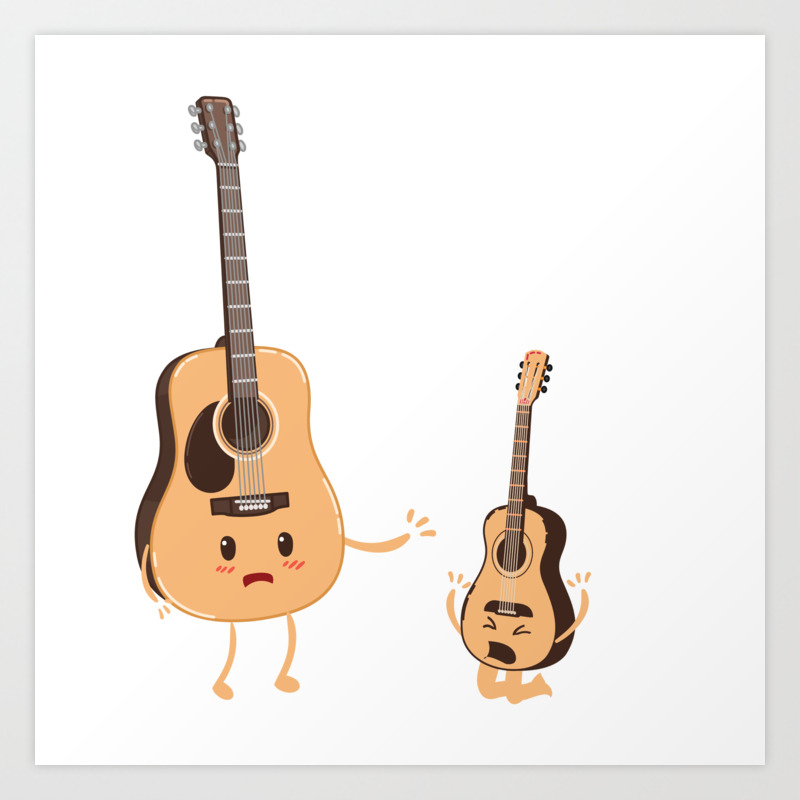 Uke I Am Your Father Noooo Art Print By Eliasgarbe Society6