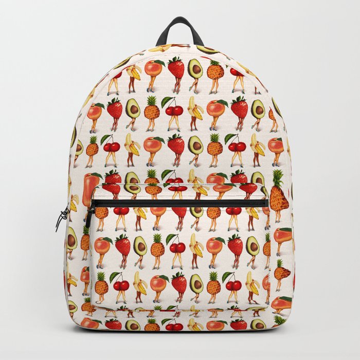 Fruit Pin-Ups Pattern  Backpack