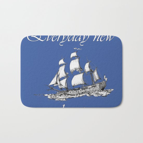 everyday new adventure Bath Mat