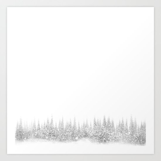Winter Art Print