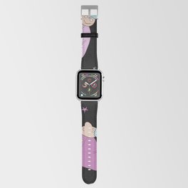 Santa claus in the night sky Apple Watch Band