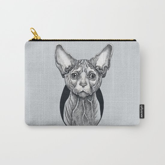 Sphynx cat Carry-All Pouch