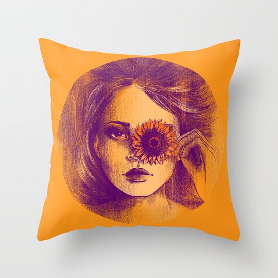AMAR-ELO Throw Pillow