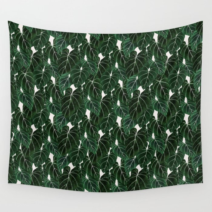 philodendron pot plant Wall Tapestry