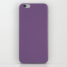 Purple-Gray Eggplant iPhone Skin