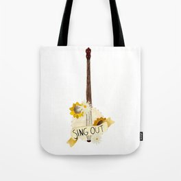 Sing Out Tote Bag