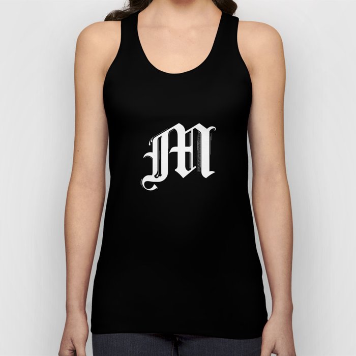 Letter M Tank Top