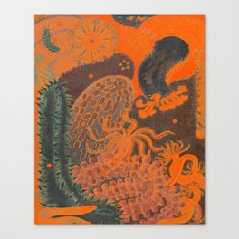 Orange Cucumber Canvas Print