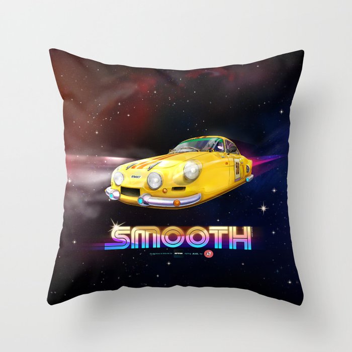 SMOOTH (Tribute to Artua) Throw Pillow