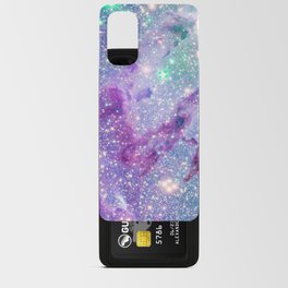 Eagle Nebula Pillars of Creation Orchid Purple Seafoam  Android Card Case