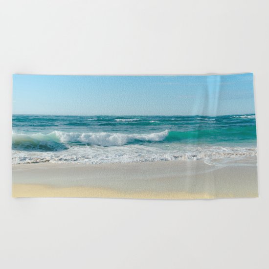 The Sanctuary of Self Beach Towel