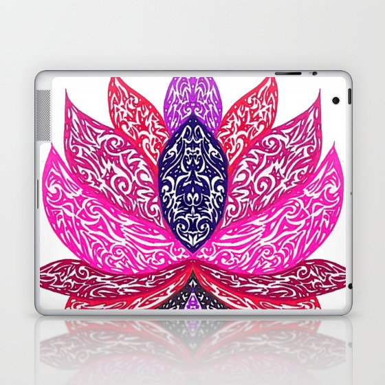 Dawn Lotus Laptop & iPad Skin