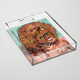 ultimate warrior forever Acrylic Tray
