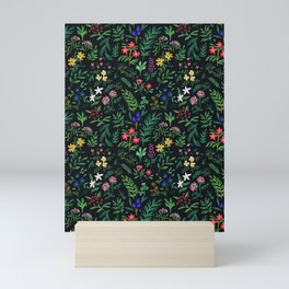Woodland Floral Mini Art Print