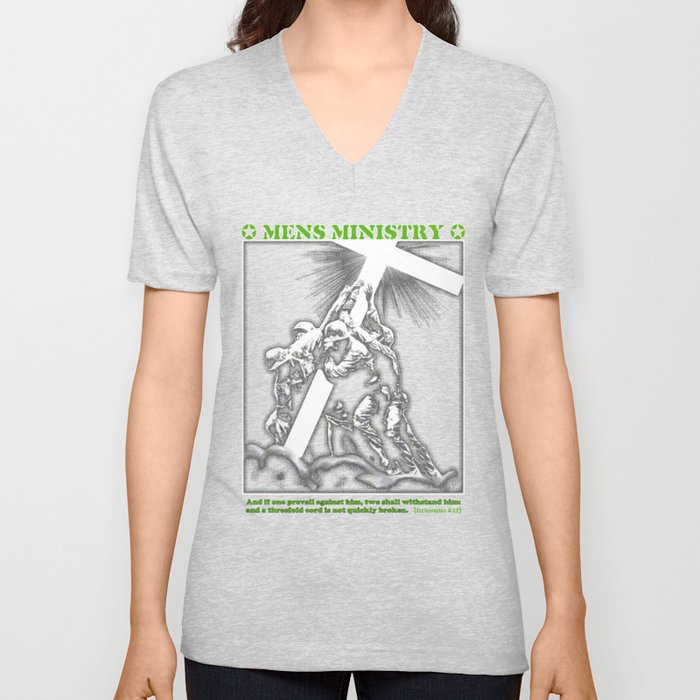 Mens Ministry  V Neck T Shirt