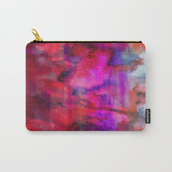 Burgundy Carry-All Pouch