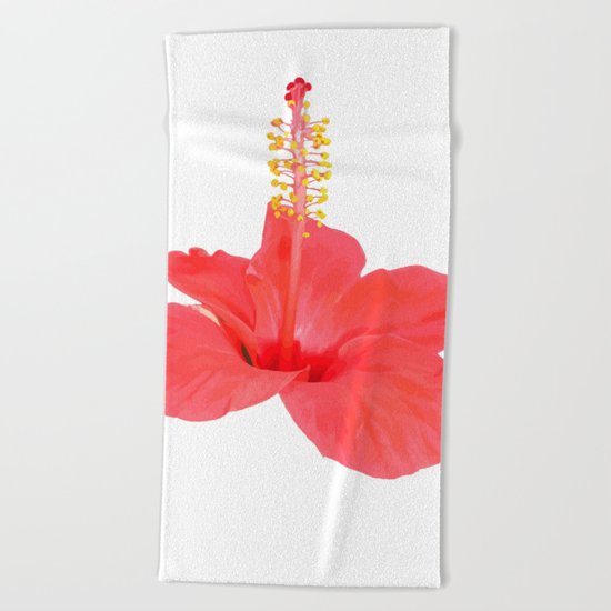 Hibiscus Beach Towel
