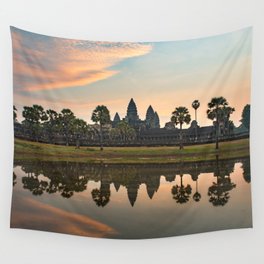 Angkor Wat at Dawn Wall Tapestry