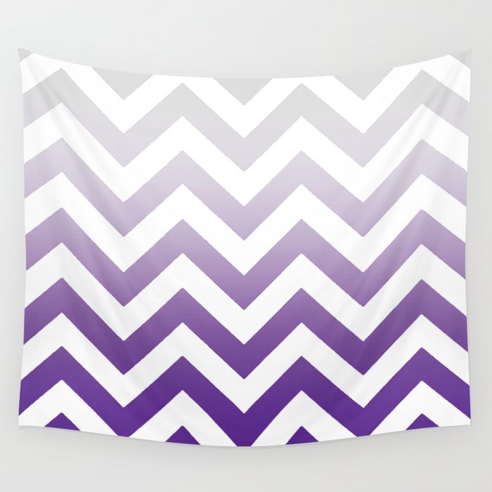 Grey and sales purple tapestry