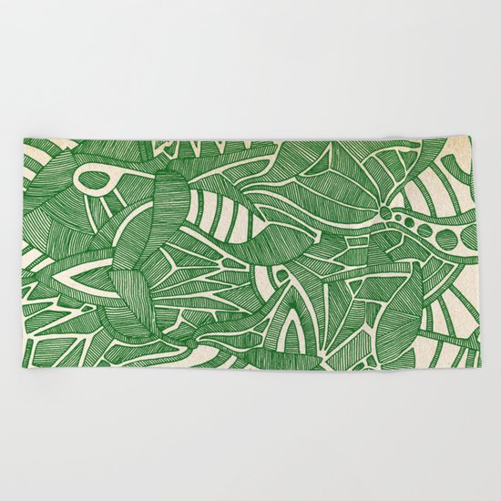 - green hope - Beach Towel