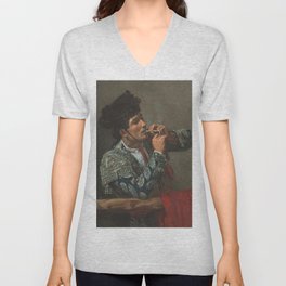 Mary Cassatt - After the Bullfight V Neck T Shirt