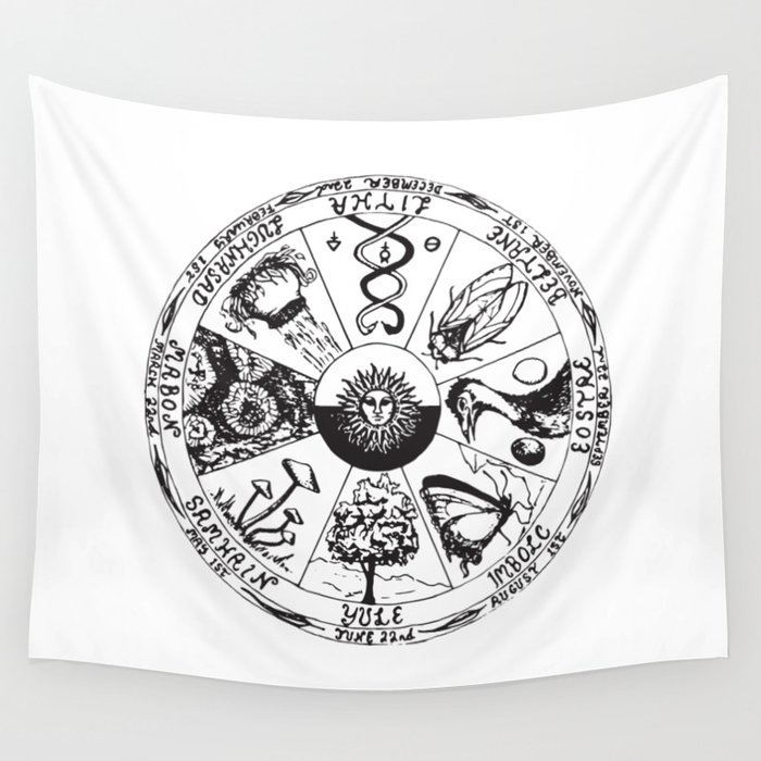 Wiccan tapestry sales