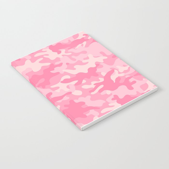 Blush Pink Camouflage Notebook