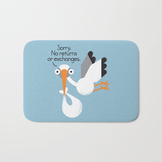 Delivery Policy Bath Mat