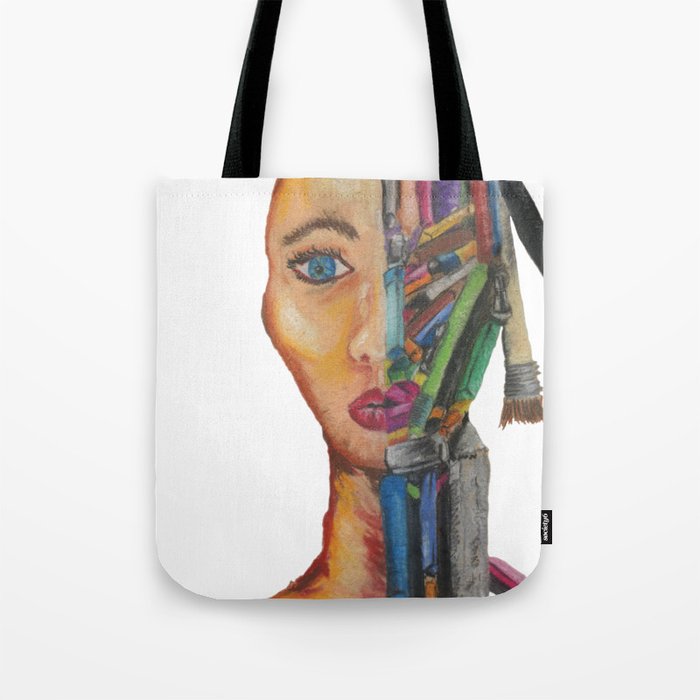Self Portrait Of An Artist Tote Bag By Jamieseroogy Society6