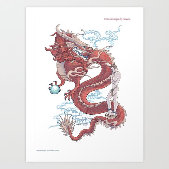 treasure dragon by karadin