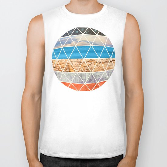 Eco Geodesic Biker Tank