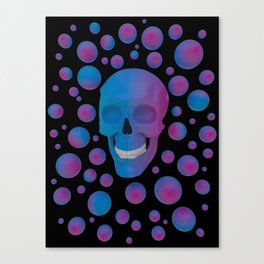 Happy skull Canvas Print