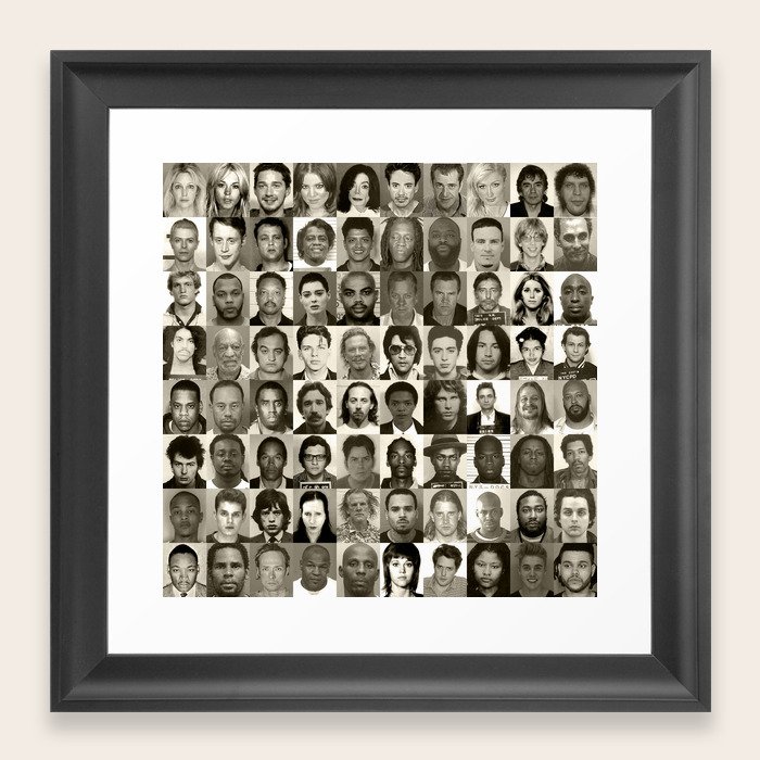 47+ Celebrity Mugshots Art Pictures