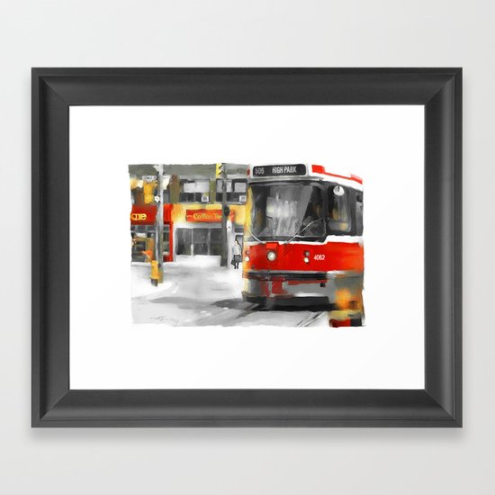 Toronto Streets 1 Framed Art Print
