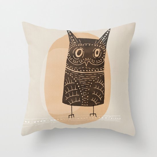 This is my owl Throw Pillow