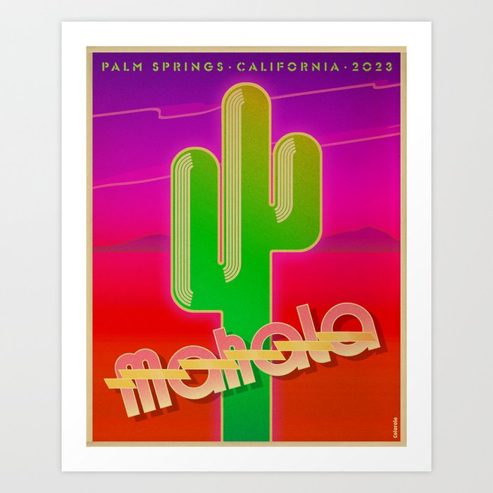 Mahala Summer 2023 Poster by Colorola Art Print