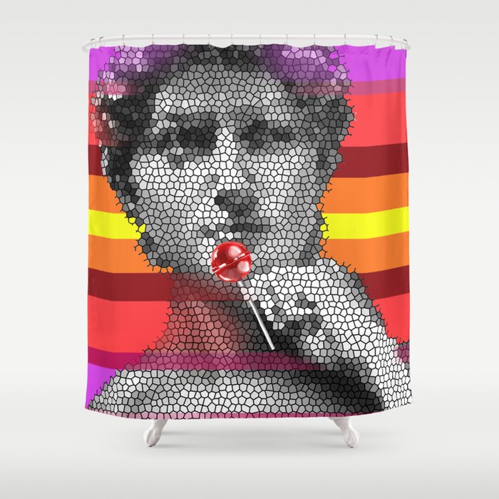 classic lovers lollipop Shower Curtain