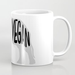 vegan (elephant)  Coffee Mug