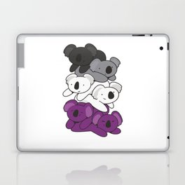 Asexual Flag Pride Lgbtq Koala Cute Animals Laptop Skin