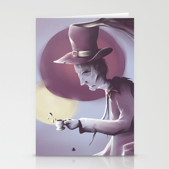 The hatter Stationery Cards