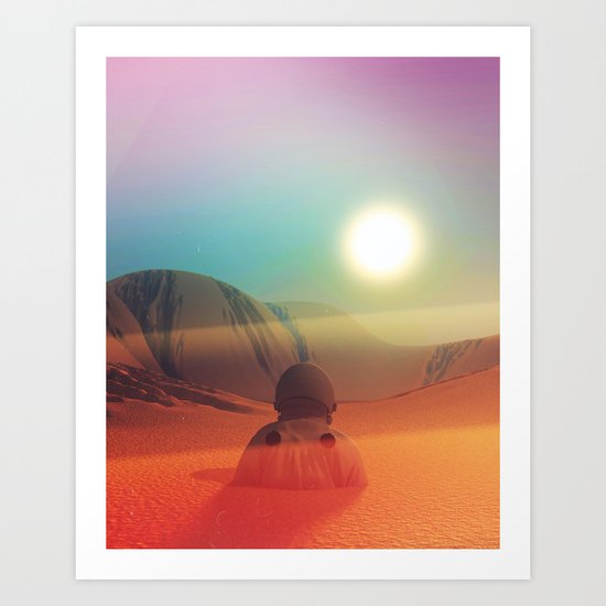 Sundazed Art Print