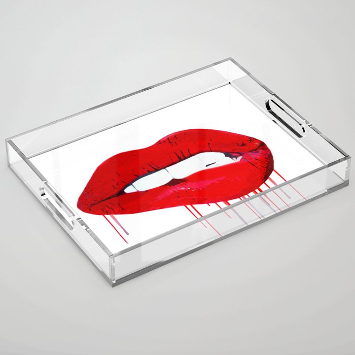 Lips Acrylic Tray