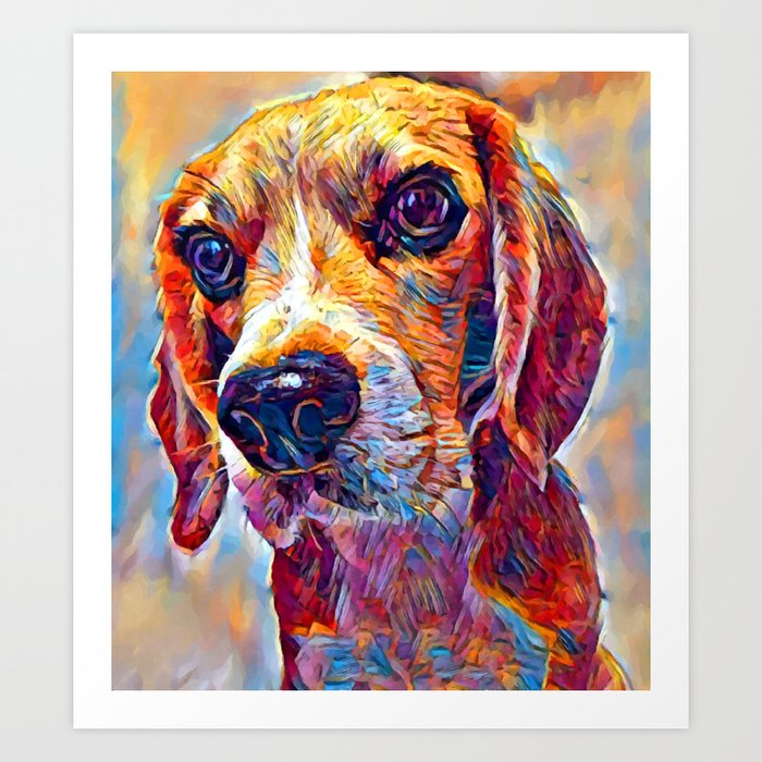 Beagle 3 Art Print